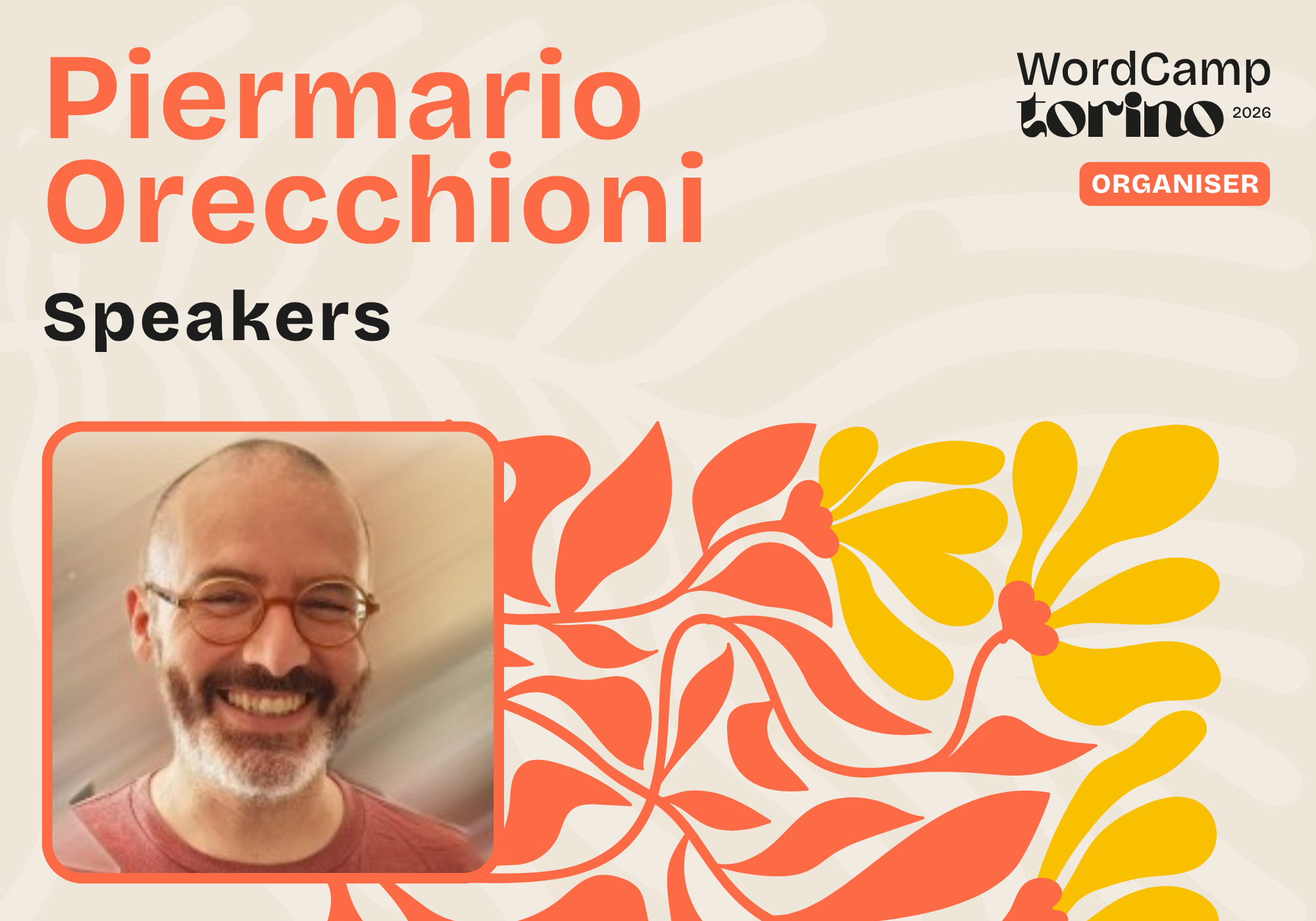 Incontra Piermario Orecchioni – WCTRN 2026